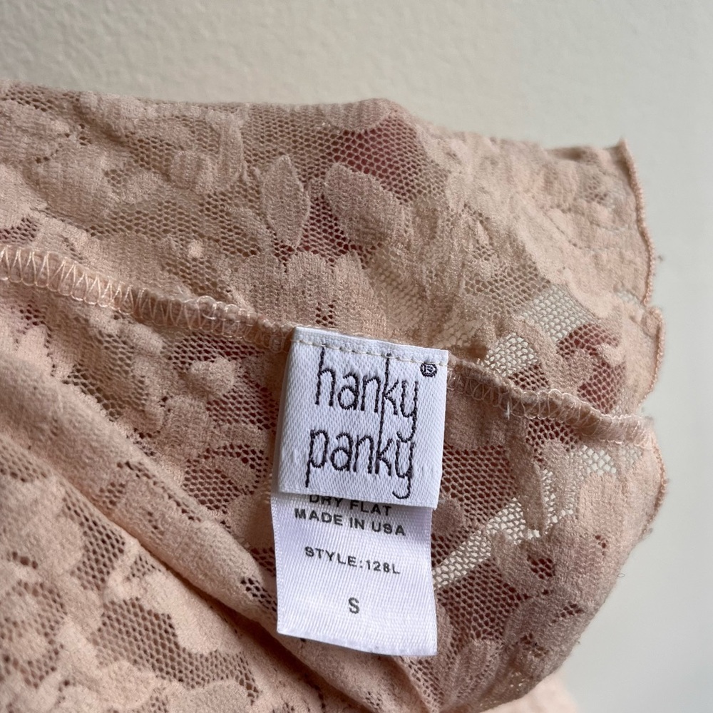 Hanky Panky Signature Lace Long Sleeve Top - Nude - Picture 4 of 5